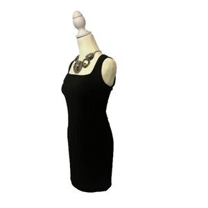 Likely Black Square Neck Bodycon Dress Size 0